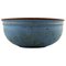 Large Bowl of Glazed Stoneware by Helle Alpass, 1960s 1