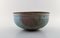 Large Bowl of Glazed Stoneware by Helle Alpass, 1960s 2