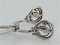 Blossom Sugar Tong in Sterling Silver from Georg Jensen, 1920s, Image 2