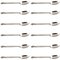 Acanthus Sterling Silver Coffee Spoons from Georg Jensen, 1940s, Set of 12 1