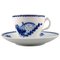 Rococo Coffee Cup with Saucer from Royal Copenhagen, 20th Century, Set of 22 1