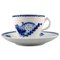 Rokoko Kaffeetasse mit Untertasse von Royal Copenhagen, 20th Century, 22er Set 1