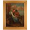 Romantic Scenery Junges Paar Öl auf Leinwand, 19. Jahrhundert 1