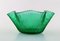 Swedish Green Art Glass Bowls by Arthur Percy for Nybr, 20th Century, Set of 3 7