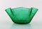 Swedish Green Art Glass Bowls by Arthur Percy for Nybr, 20th Century, Set of 3, Image 7