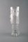 Birch Stub Vase in Clear Art Glass by Eugen Montelin for Reijmyre Glass, 1974 2