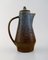 Jug with Lid into Glazed Stoneware by Carl Harry Stålhane for Rörstrand, 1950s, Image 3