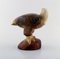 Eagle Figure in Glazed Ceramics by Lisa Larson for Gustavsberg, Image 3