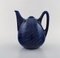 Blue Flame Porcelain Teapot by Hertha Bengtson for Rörstrand, 1960s 2