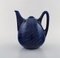Blue Flame Porcelain Teapot by Hertha Bengtson for Rörstrand, 1960s, Image 2