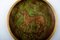 Tinos Bronze Dishes in Massive Patinated Bronze with an Animal in Landscape, 1920s, Set of 2, Image 2