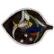 Keramik Schale mit Fischdekor von Anna-Lisa Thomson für Upsala-Ekeby 1