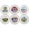 Vintage Porcelain Dinner Plates by Villeroy & Boch, Set of 6 1