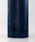 Large Ceramic Vase Decorated in Blue and Brown by Bjørn Wiinblad for Rosenthal, 20th Century, Image 3