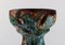 Große Jugendstil Keramikvase aus glasierter Keramik von Møller & Bøgely, 1920er 4