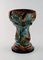 Large Art Nouveau Ceramic Vase of Glazed Ceramic from Møller & Bøgely, 1920s 3
