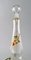 French Carafe with Hand-Painted Enamel Decoration in Art Glass from Legras, Image 4