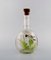French Carafe with Hand-Painted Enamel Decoration in Art Glass from Legras 6