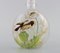 French Carafe with Hand-Painted Enamel Decoration in Art Glass from Legras 2