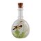 French Carafe with Hand-Painted Enamel Decoration in Art Glass from Legras 1