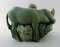 Green Glazed Pottery Figure of Bacchus and Donkey by Harald Salomon for Rörstrand, 20th Century, Image 5