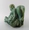 Grün glasierte Keramikfigur von Bacchus und Esel von Harald Salomon für Rörstrand, 20. Jahrhundert 3