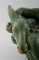Grün glasierte Keramikfigur von Bacchus und Esel von Harald Salomon für Rörstrand, 20. Jahrhundert 6