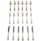 Danish Silver Cutlery from Cohr, 20th Century, Set of 18, Image 1