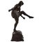 Sculpture danseur Art Déco en Bronze par Axel Locher, 1920s 1