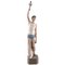 Figura da atleta grande in porcellana smaltata di Lladro, Spagna, anni '80, Immagine 1