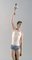 Figura da atleta grande in porcellana smaltata di Lladro, Spagna, anni '80, Immagine 2