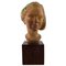 Bust of Young Woman in Ceramic by Johannes Hedegaard, 20th Century, Image 1