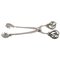 Large Magnolia Sterling Silver Sugar Tong from Georg Jensen, 20th Century 1