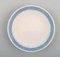 Blue Fan, Bread and Butter Plates from Royal Copenhagen, 1970s, Set of 28, Image 2