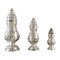 Roulettes à Sucre Néo-Rococo en Argent, Début 20ème Siècle, Set de 3 1