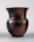 Glasierte Deutsche Keramik Vasen von Richard Uhlemeyer, 1940er, 4er Set 4