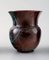 Jarrones alemanes de cerámica esmaltada de Richard Uhlemeyer, años 40. Juego de 4, Imagen 4