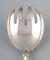 Acanthus Serving Spoons and Forks in Sterling Silver from Georg Jensen, 20th Century, Set of 2 3