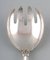 Acanthus Serving Spoons and Forks in Sterling Silver from Georg Jensen, 20th Century, Set of 2, Image 3