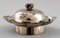Chinese Lidded Bowls of Silver, Early 20th Century, Set of 2 2
