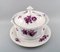Large Purpur Soup Tureen with Dish from Royal Copenhagen 2