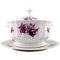 Large Purpur Soup Tureen with Dish from Royal Copenhagen 1
