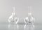 Art Deco Mouth Blown Flacons by Edward Hald for Orrefors, 1940s, Set of 7 2