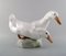 Figure Group of Porcelain of White Ducks No. 412 from Royal Copenhagen, 20th Century 2