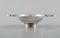 Salt Cellars with Accompanying Spoon in Sterling Silver by Franz Hingelberg, 20th Century, Set of 4 4