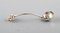 Salt Cellars with Accompanying Spoon in Sterling Silver by Franz Hingelberg, 20th Century, Set of 4 7