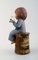 Stoneware Figure Girl with Flowers by Lisa Larson for Gustavsberg, 20th Century, Image 2