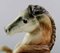 Large Rearing Horse Figurine in Porcelain from Goldschneider, 20th Century 4