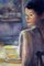 Cuadro al óleo sobre panel Retrato de la actriz Catherine Zeta Jones, años 90, Imagen 4