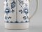 Blue Fluted Plain Mug with Pewter Mounting from Royal Copenhagen, 20th Century, Imagen 3
